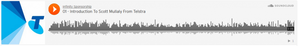 Soundcloud Telstra Podcast Banner